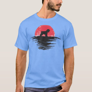 Soft Coat Wheaten Terrier Japanischer Sonnenunterg T-Shirt