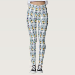 Soft Coat Wheaten Terrier Weihnachten Leggings