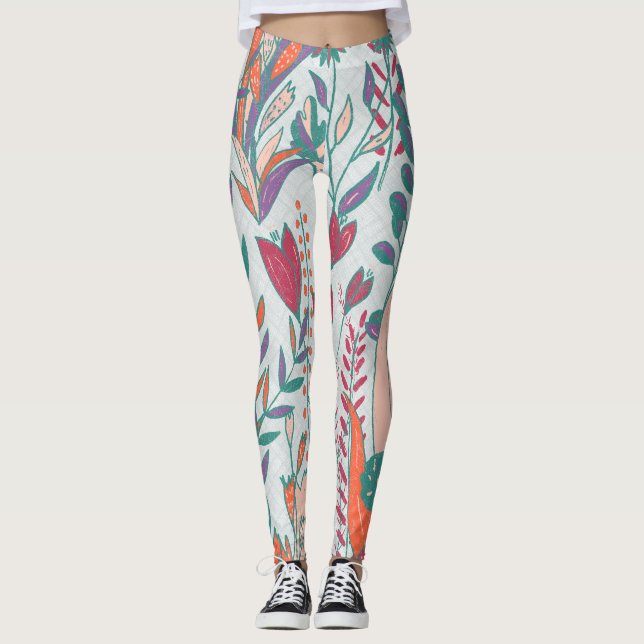 Soft Color Garden Leggings (Vorderseite)