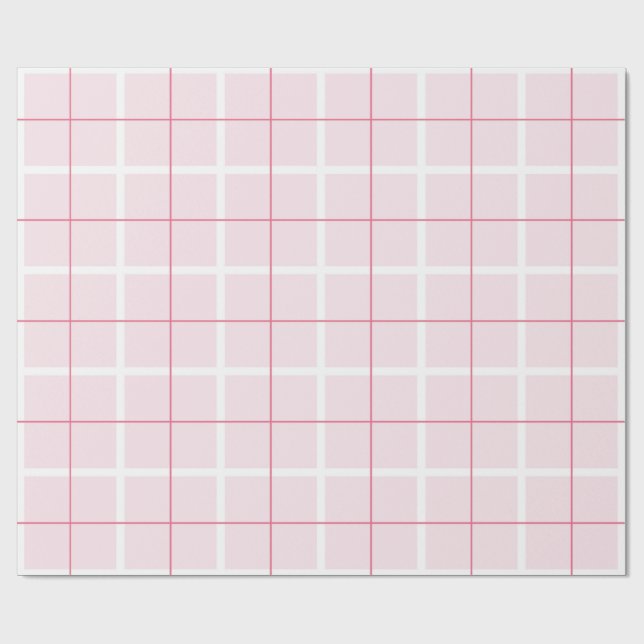 Soft Color Vertical Stripe Pattern Point Design Geschenkpapier (Flach)