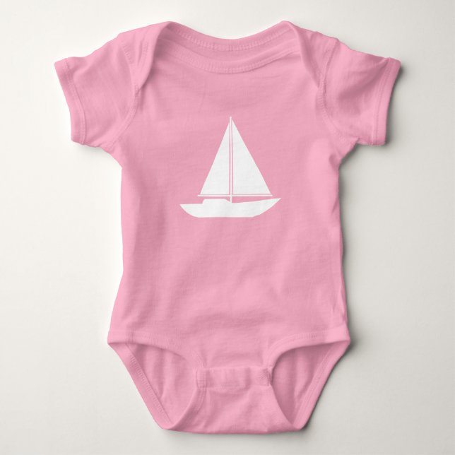 Soft Cotton Baby Bodysuit Strampler (Vorderseite)