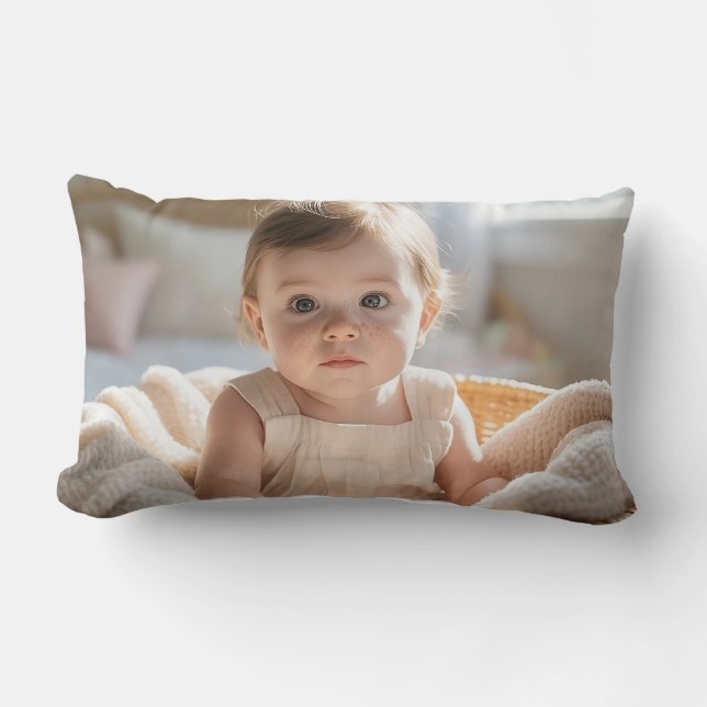 Soft Decorative Kids Pillow – Perfect for Nursery  Lendenkissen (Vorderseite)