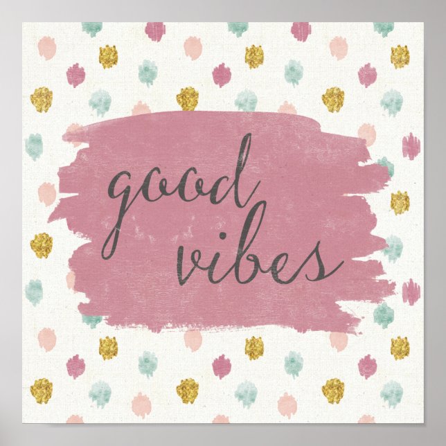 Soft Deko IV | Good Vibes (Vorne)