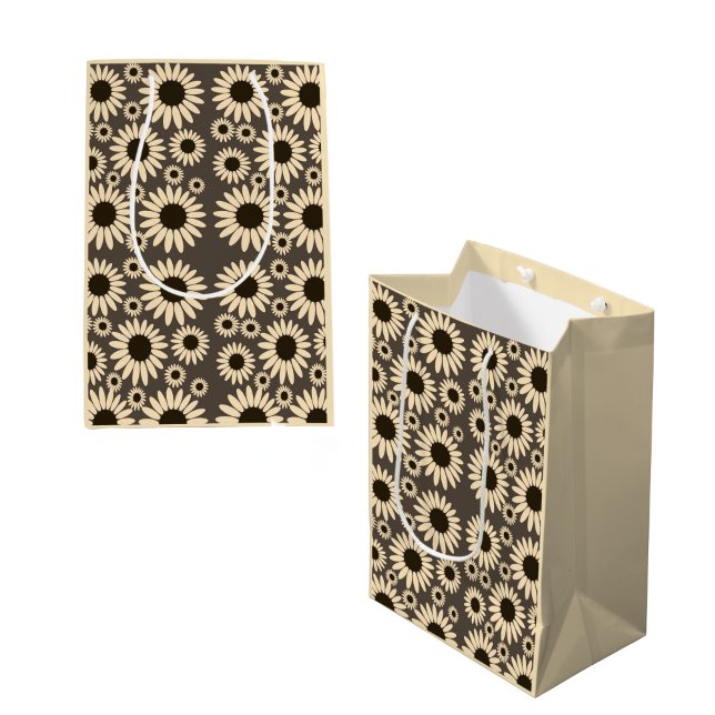  Soft Empress Florals Brown Empress Mittlere Geschenktüte (Von Creator hochgeladen)