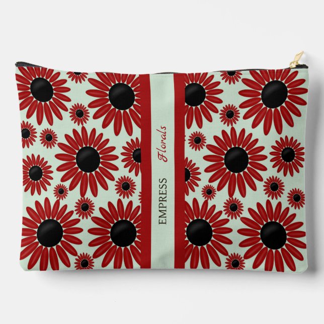  Soft Empress Florals Velvet Empress Zubehörtasche (Rückseite)