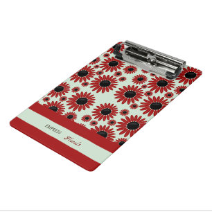 Soft Empress Florals Velvet Mini Klemmbrett