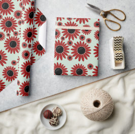 Soft Express Florals Samt Geschenkpapier