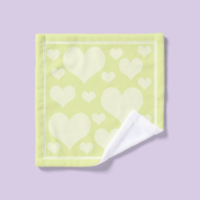 Soft Face Washingtuch mit Liebe Waschlappen (Waschlappen)