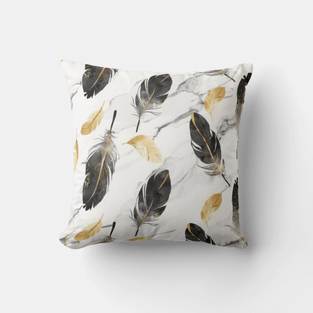 "Soft Feathers Decorative Pillow" Kissen (Vorderseite)