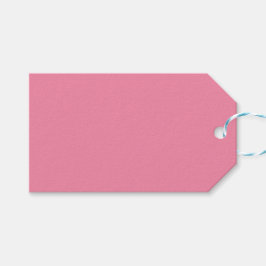 Soft Flamingo Pink Gift Tags Geschenkanhänger