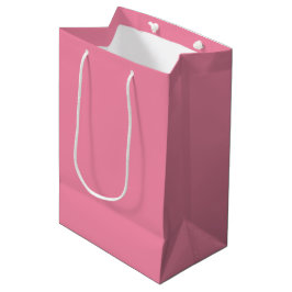 Soft Flamingo Pink Medium Geschenktasche Mittlere Geschenktüte