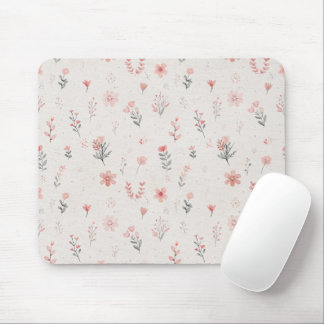 Soft Floral Mouse Pad Mousepad