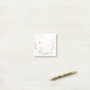 Soft Flourish Schreibtisch Notizen - Post-It Notiz