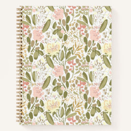 Soft Garden wedding Notizbuch