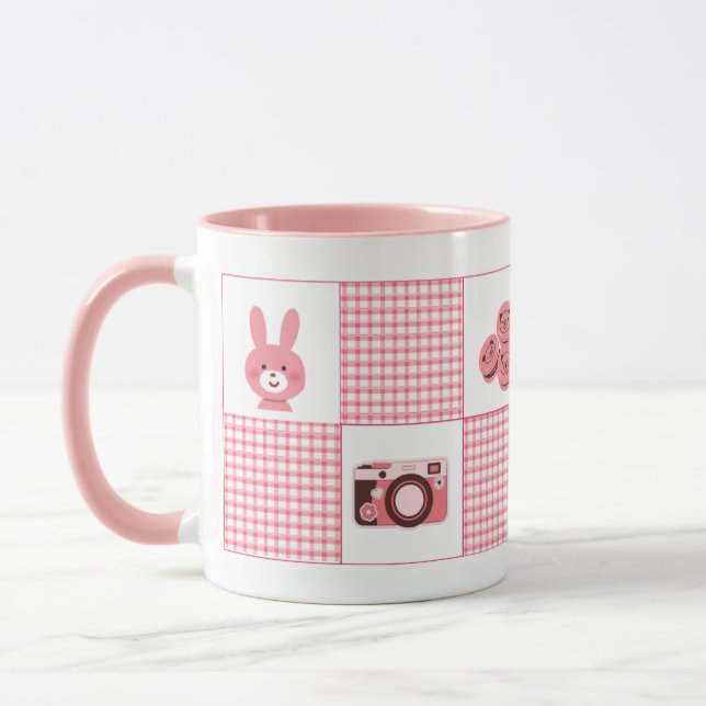 Soft Girl Aesthetic Coquette Mug Tasse (Links)
