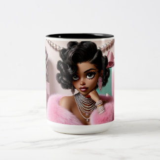 Soft Glam  Zweifarbige Tasse