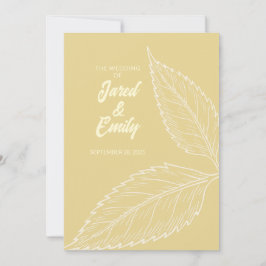 Soft Gold Hochzeitkarte Dankeskarte