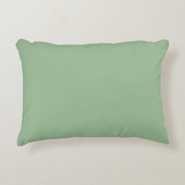 Soft Green,Lovely, Solid, Modern, Simple, Trendy Dekokissen