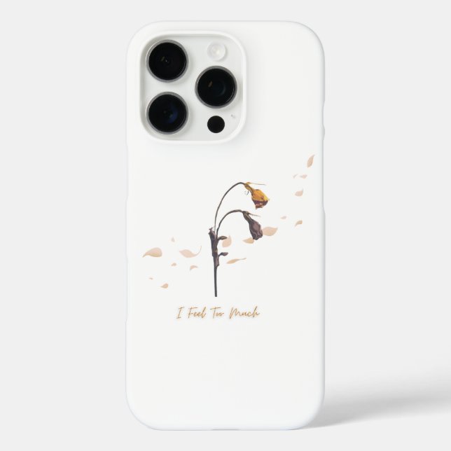Soft Hearts Feel Deeply _ phone Case (Rückseite)