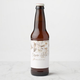 Soft Herbstlaubs Cervesio Felicitas Beer Bierflaschenetikett
