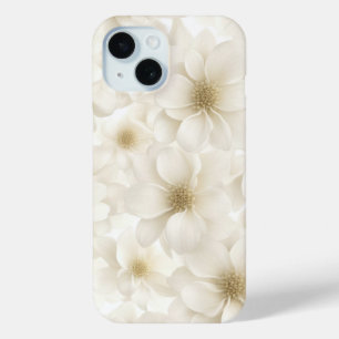 Soft Ivory Floral Abstrakt Case-Mate iPhone Hülle