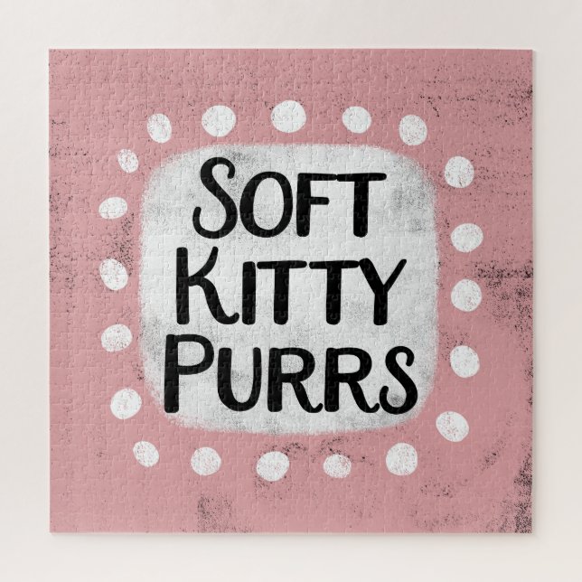 Soft Kitty Purrs Jigsaw Puzzle (Vertikal)
