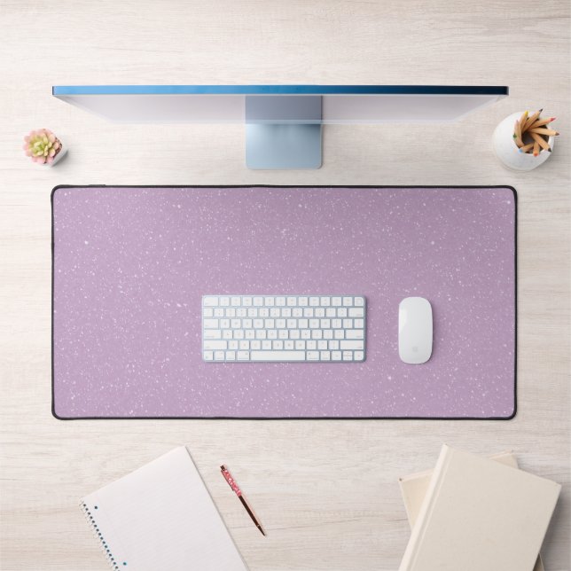 Soft Lavender Desk Mat - Minimalistisch & elegant Schreibtischunterlage (Büro 1)