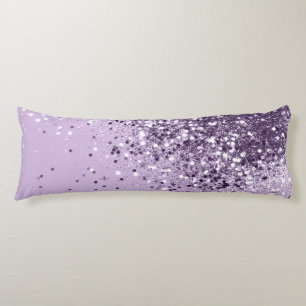 Soft Lavender Lady Glitzer #1 (Imitate Glitzer) #a Seitenschläferkissen