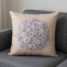 Soft Lavender & Pale Grey Floral