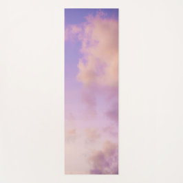 Soft Lavender Sunset Clouds Yogamatte