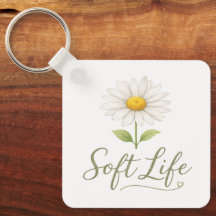Soft Life Ästhetik Gänseblümchen Wasserfarbe Flora