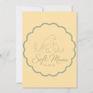 Soft Mama – Premium Pflege & Essentials für Mütter Einladung