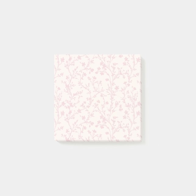 Soft Meadow Blush Pink - Neutral Post-it Klebezettel (Vorderseite)