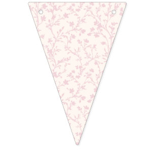 Soft Meadow Blush Pink - Neutral Wimpelkette