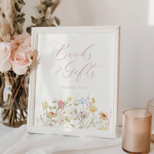 Soft Meadow Blush Skriptbücher und Geschenke Poster