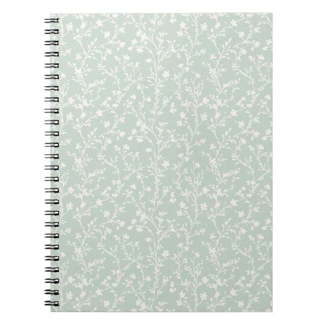 Soft Meadow Neutral - Gedämpfte Salbei Notizblock (Vorderseite)
