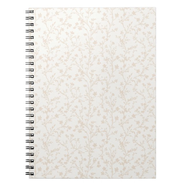 Soft Meadow Soft Linen - Neutral Notizblock (Vorderseite)