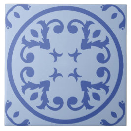 Soft Medallion Scroll Fliese