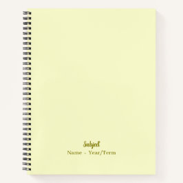 Soft Morning Ray Notizbuch