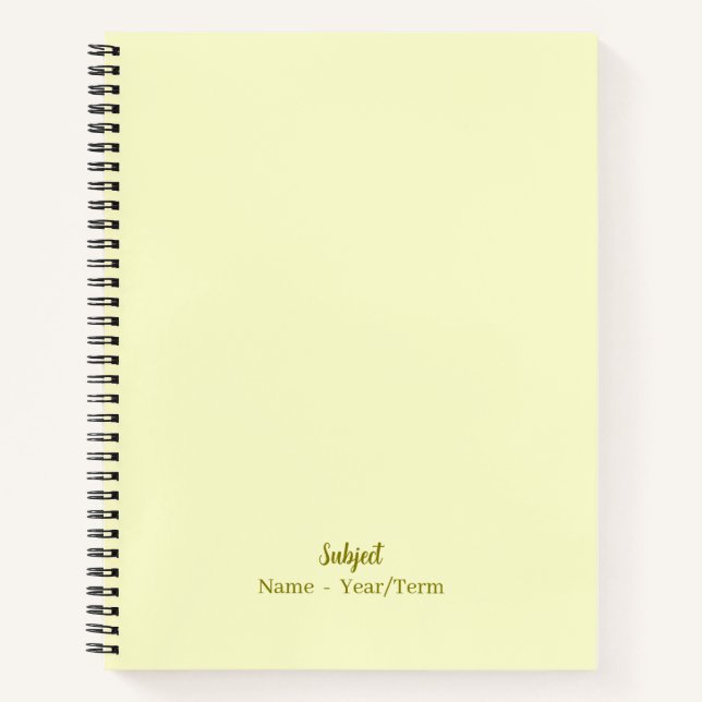 Soft Morning Ray Notizbuch (Vorderseite)