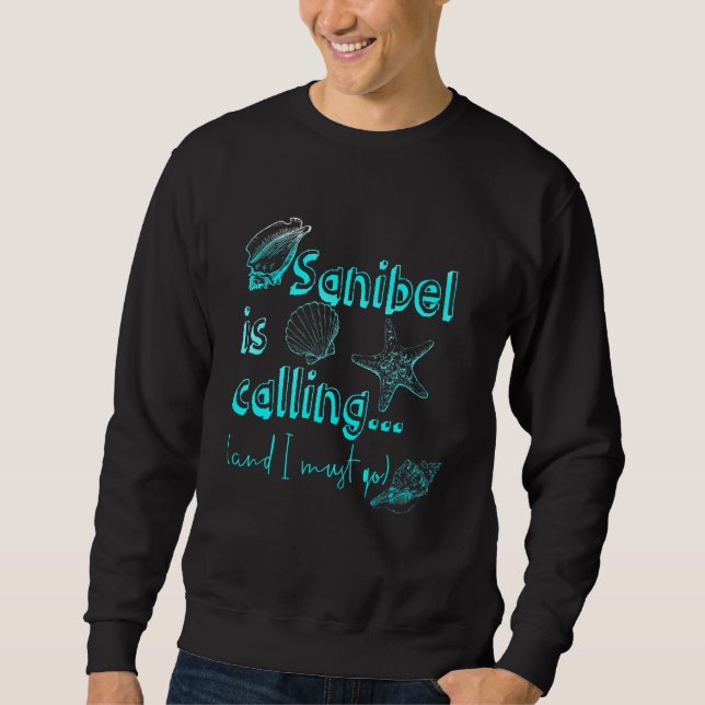 Soft Muschel Crabs Shellu Puka Muschel Necklace Sh Sweatshirt (Vorderseite)
