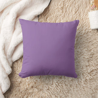 Soft Muted Lavender - Throw Pillow Kissen