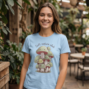 Soft Nature Club – Kawaii Pilz Cluster T-Shirt