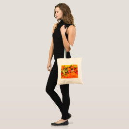 Soft Orange Frucht Ästhetik Tragetasche