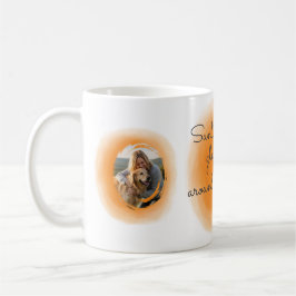 Soft Orange Golden Retriever Custom Photo Kaffeetasse