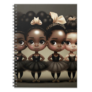 Soft , Papierhülle, Spiralheft - Ballerina Notizblock