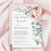 Soft Pastel Baby Dusche per Mail
