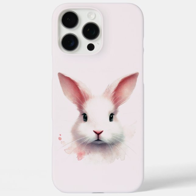 Soft Pastel Bunny Easter iPhone 16 Pro Max Fall Hülle (Rückseite)