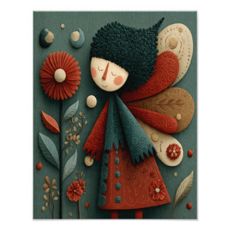 Soft Pastel Nursery Wall Art for Kids Room Fotodruck