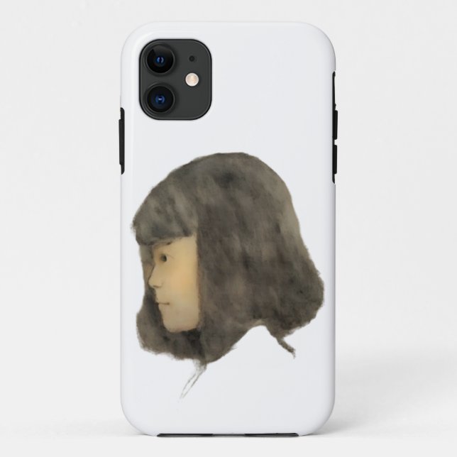 Soft Pastel Portrait Girl Coque mobile (Dos)